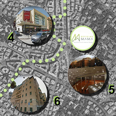 mappa del quartiere Trieste e Roma